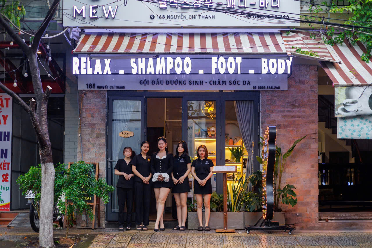 Mặt tiền MEW Spa tại 168 Nguyễn Chí Thanh